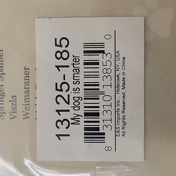 "My Dog is smarter than your Honor Student" E&S Paw Car Maegnet… - Picture 3 of 3